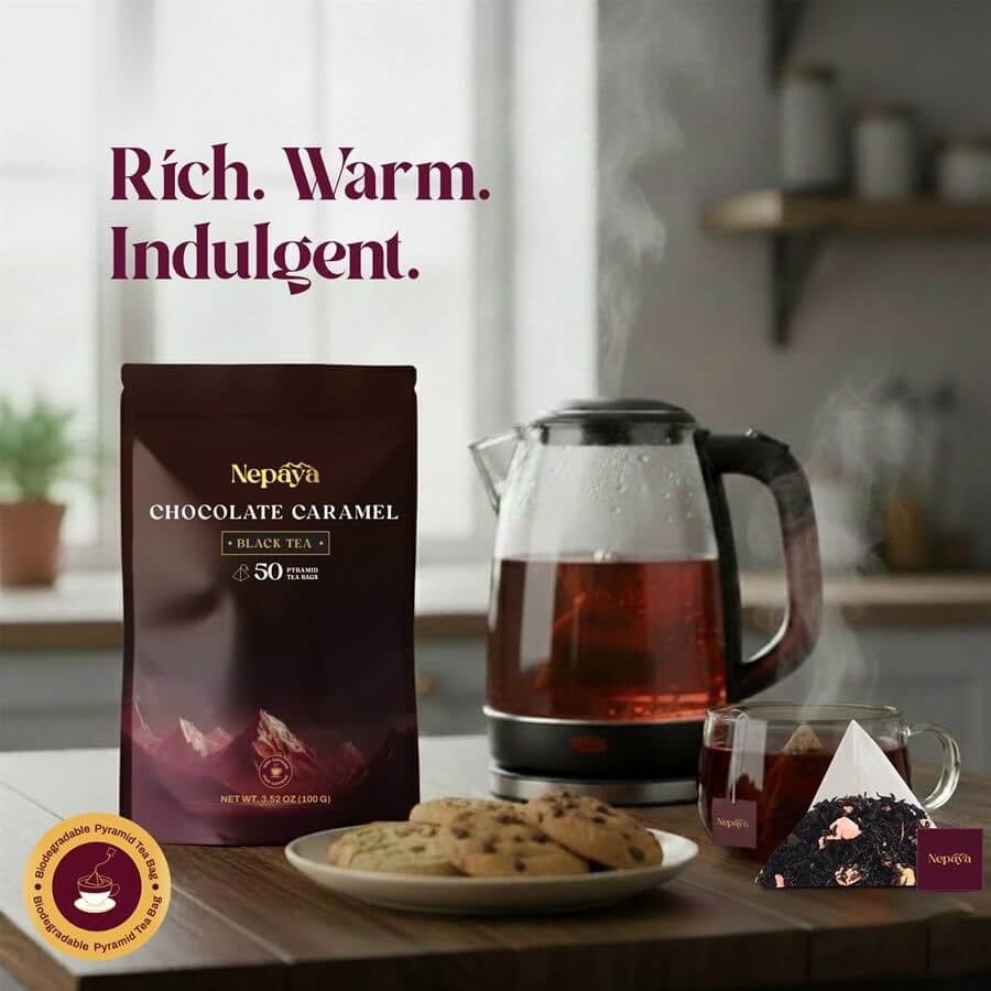 Nepaya Chocolate Caramel Black Tea