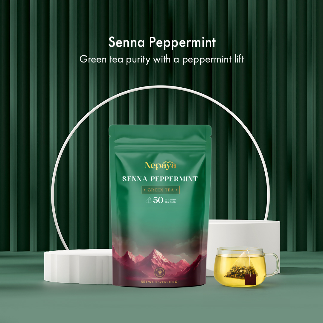 Nepaya Senna Peppermint Green Tea