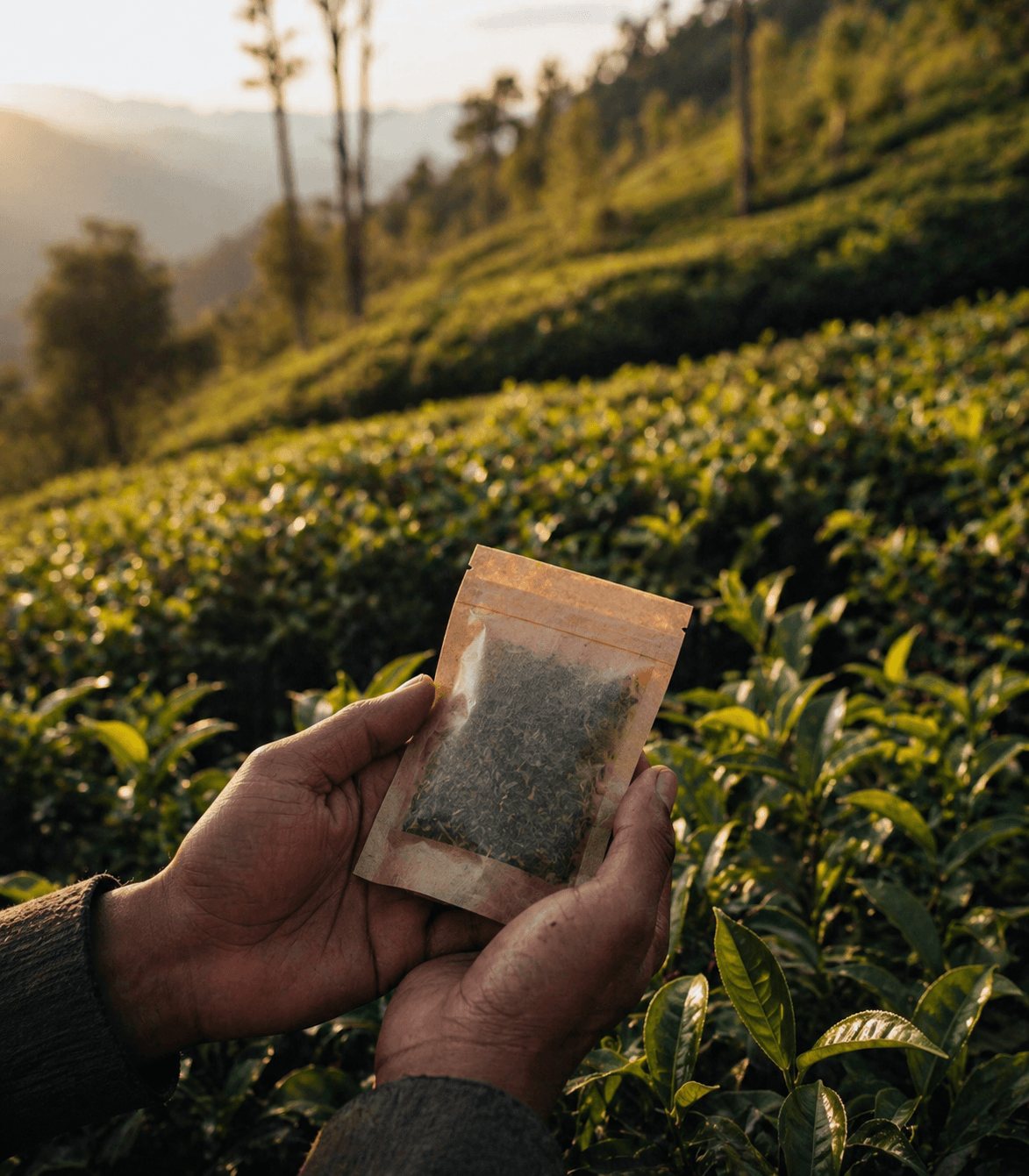 Small-batch tea garden in Nepal